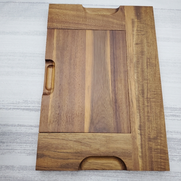 Cheese Charcuterie Board & Serving Accessory Set in Acacia Wood - Picture 8 of 12